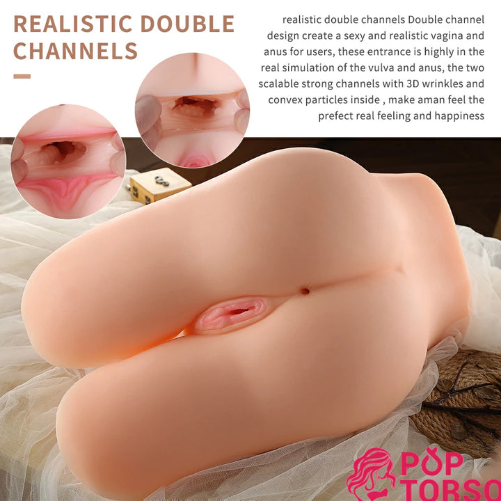 Yeloly Judy  Realistic Ass Torso Sex Dolls